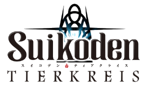 Suikoden Tierkreis title screen for Nintendo DS